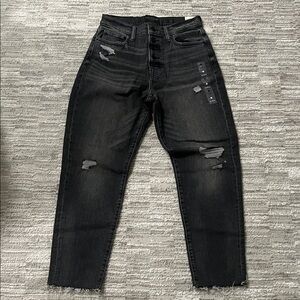 Lucky Brand Distressed Charcoal Women's Jeans